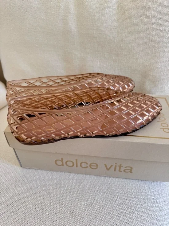 Dolce Vita Jam Mocha Jelly Flats - Picture 5 of 10